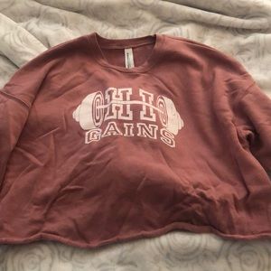 Ohio Gains Cropped Sweatshirt